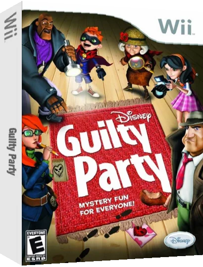 Disney Guilty Party - Mystery Fun for Everyone! — box-3D (US)