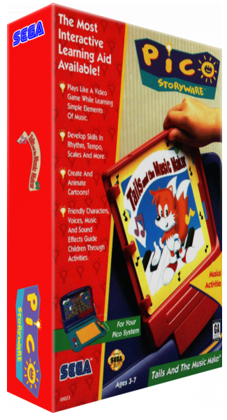 Tails and the Music Maker — box-3D (US)