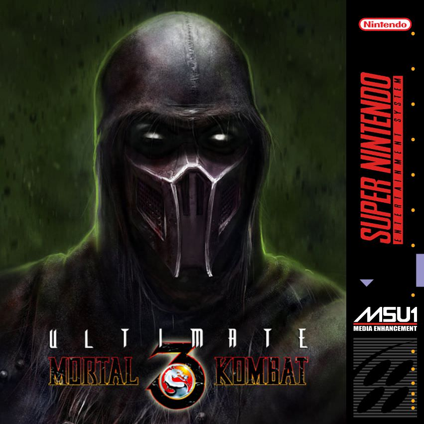 Ultimate Mortal Kombat 3 box art