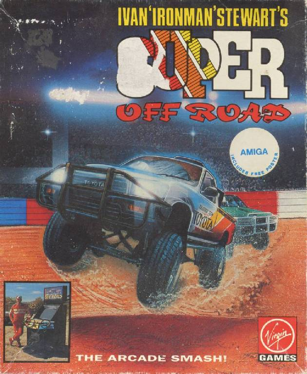 Ivan 'Ironman' Stewart's Super Off Road box art