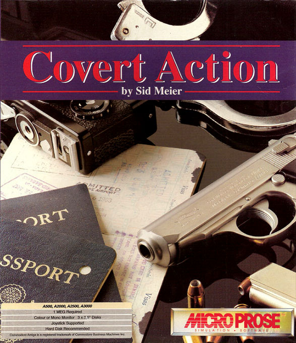 Covert Action box art