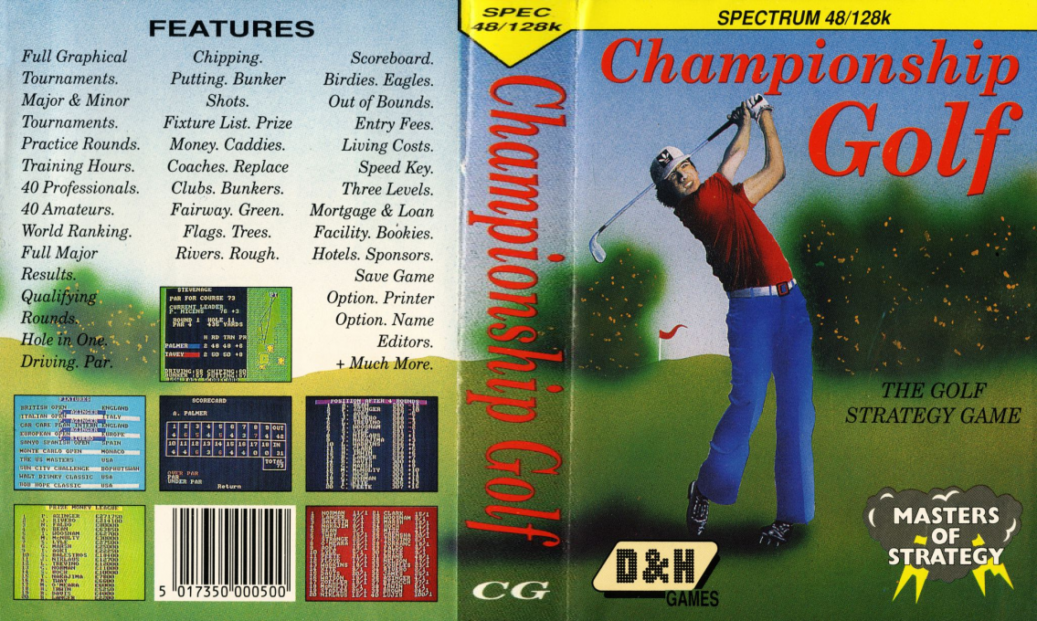 Championship Golf — box-texture (EU)