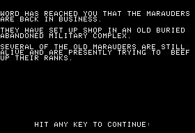 Eamon 211 - Lair of the Marauders — ss (WOR)