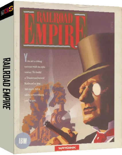 Railroad Empire — box-3D (US)