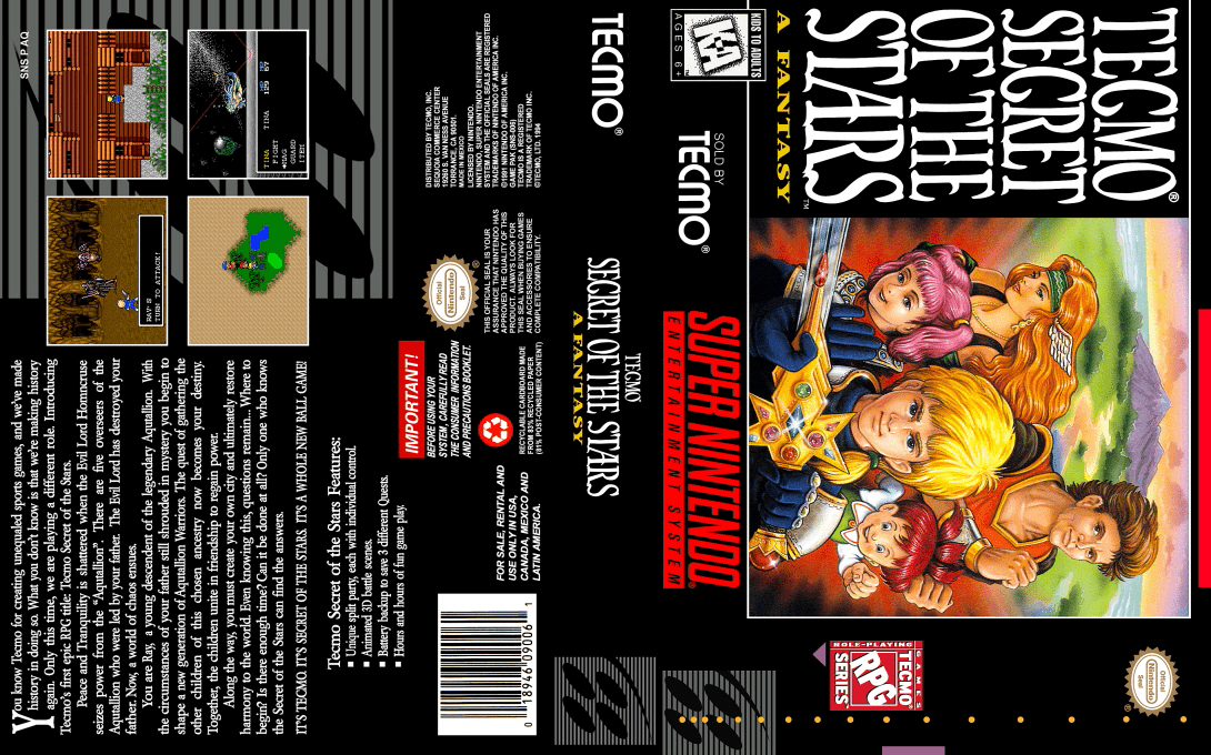 Secret Of The Stars — box-texture (US)