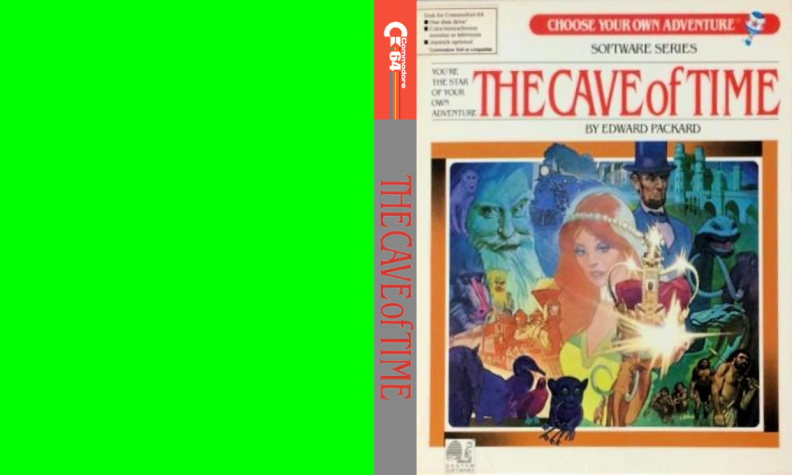 The Cave of Time — box-texture (US)