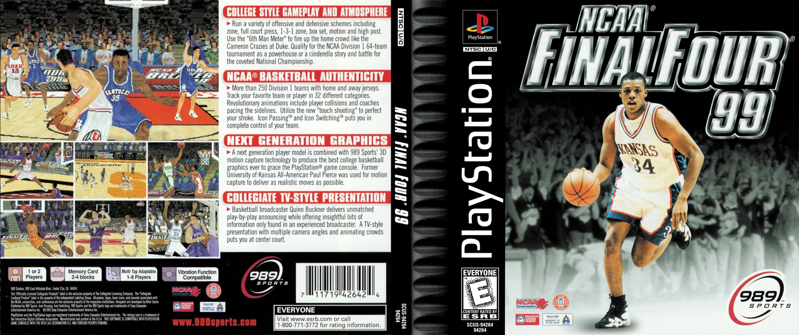 NCAA Final Four 99 — box-texture (US)