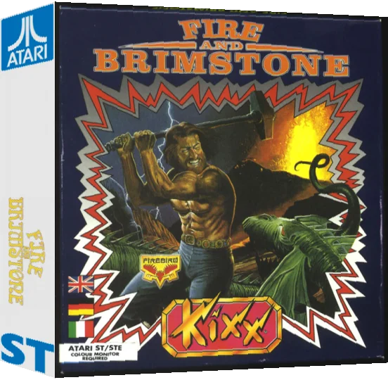 Fire and Brimstone — box-3D (EU)