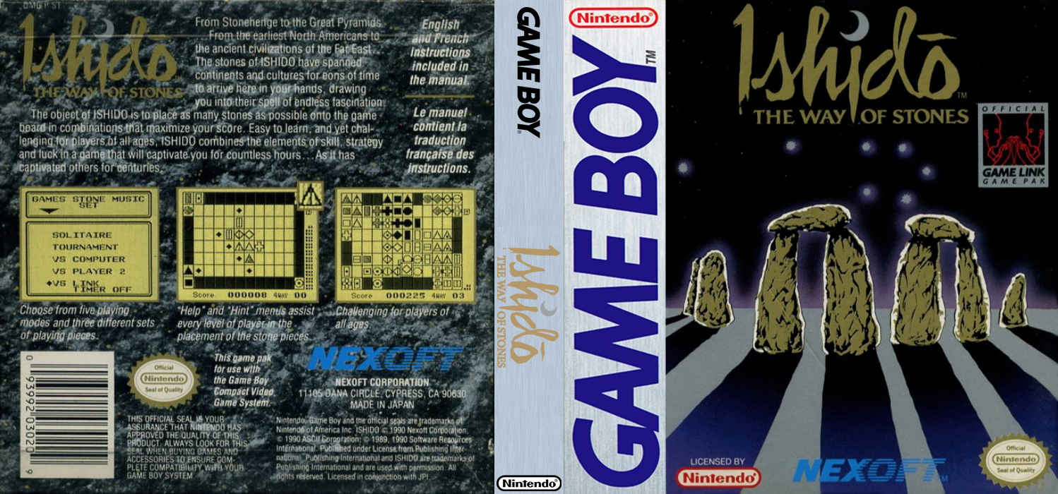 Ishido - The Way Of Stones — box-texture (US)