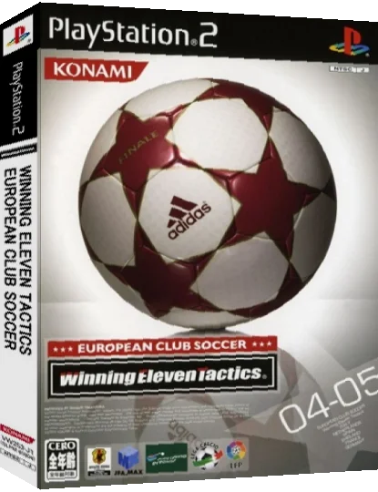 European Club Soccer - Winning Eleven Tactics — box-3D (JP)