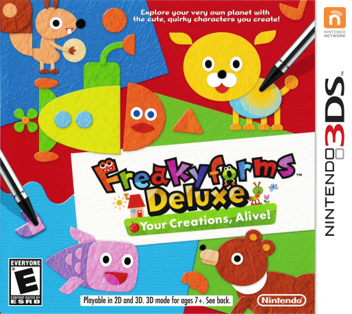 Freakyforms Deluxe - Your Creations, Alive! box art