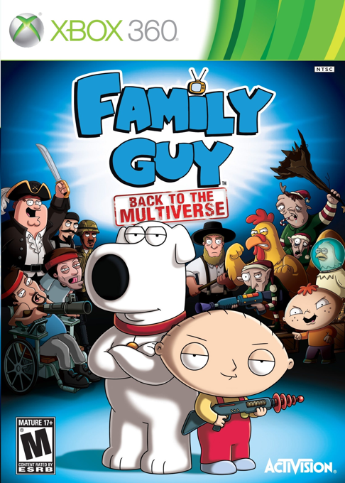 Family Guy - Back to the Multiverse box art