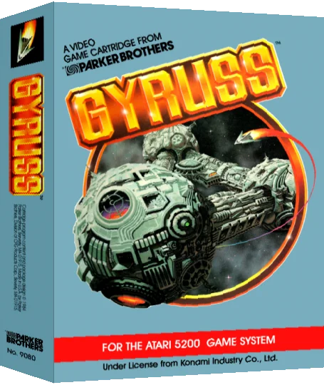 Gyruss — box-3D (US)