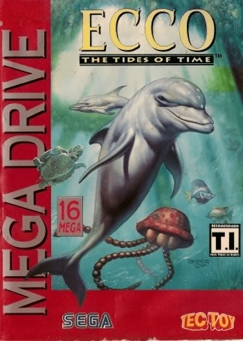 Ecco - The Tides of Time — box-2D (BR)