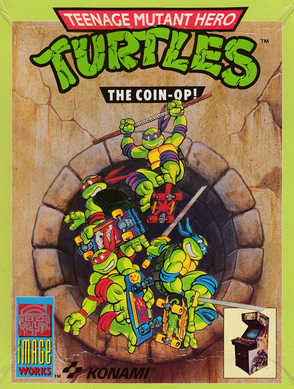 Teenage Mutant Hero Turtles - The Coin-Op box art