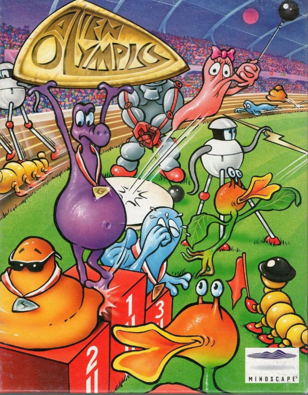 Alien Olympics box art