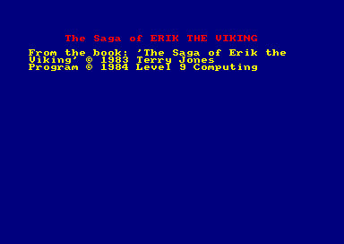 Saga Of Erik The Viking, The — sstitle (EU)