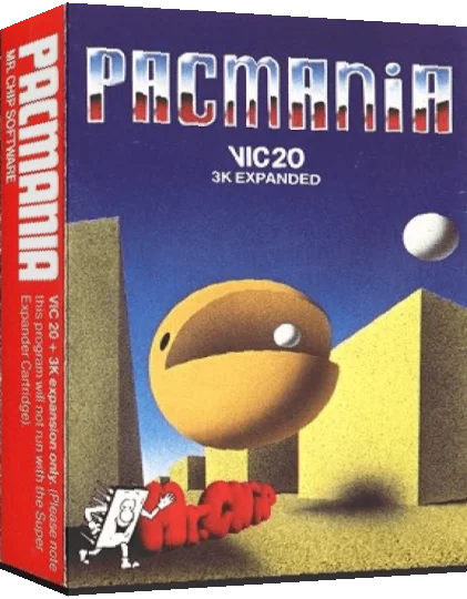 Pacmania — box-3D (US)