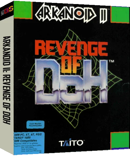 Arkanoid 2 - Revenge Of Doh — box-3D (US)