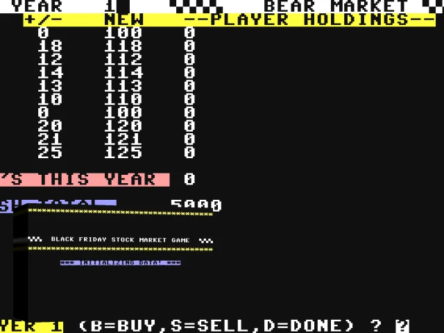 Black Friday Stock Market Game — mixrbv2 (WOR)