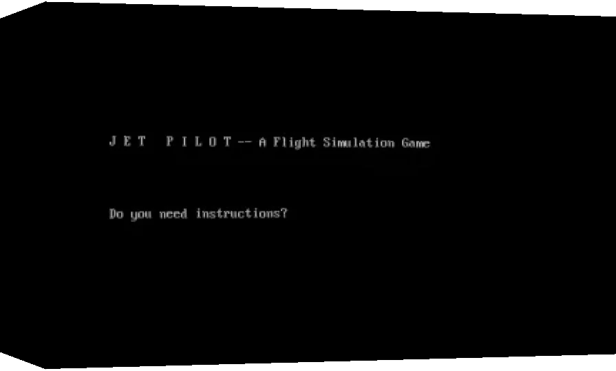 Jet Pilot — box-3D (WOR)