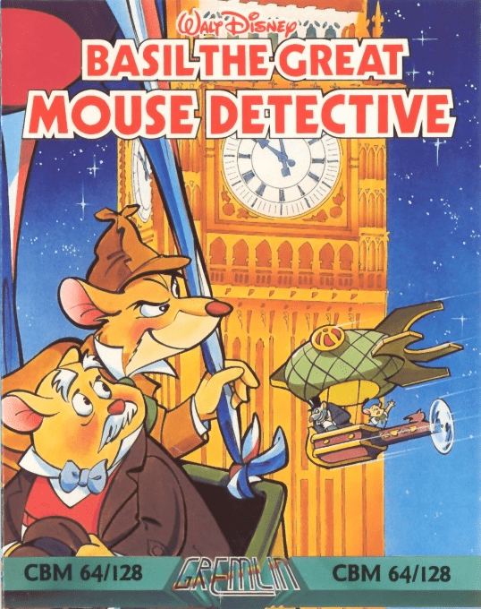 Basil The Great Mouse Detective box art