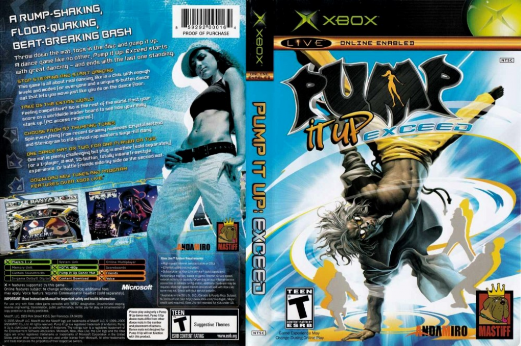 Pump It Up - Exceed — box-texture (US)