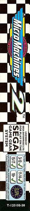Micro Machines 2 - Turbo Tournament — box-2D-side (EU)