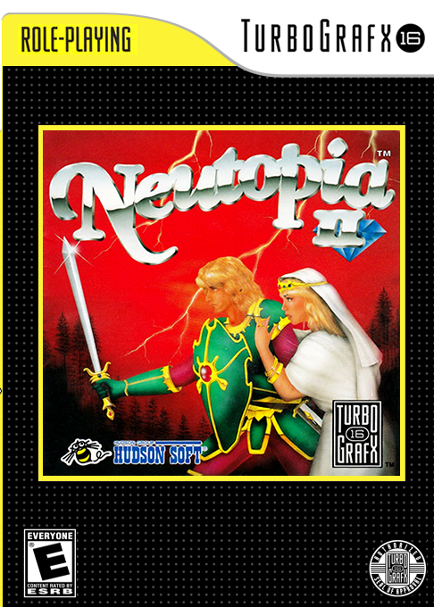 Neutopia 2 box art
