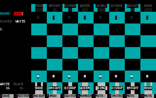 Tommy's Chess Set — ss (WOR)