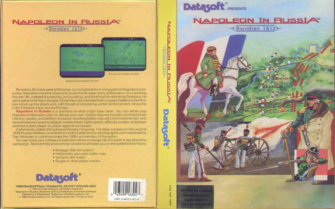 Napoleon In Russia - Borodino 1812 — box-texture (US)