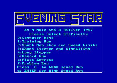 Evening Star — sstitle (EU)