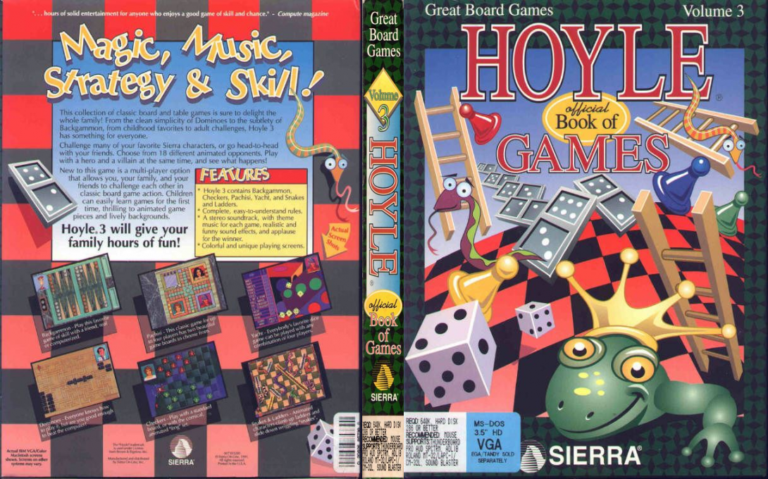 Hoyle Official Book Of Games - Volume 3 — box-texture (US)