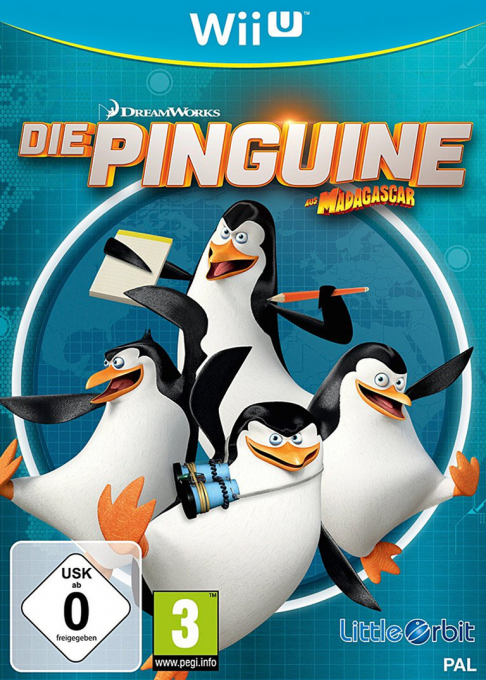 DreamWorks Penguins of Madagascar — box-2D (DE)