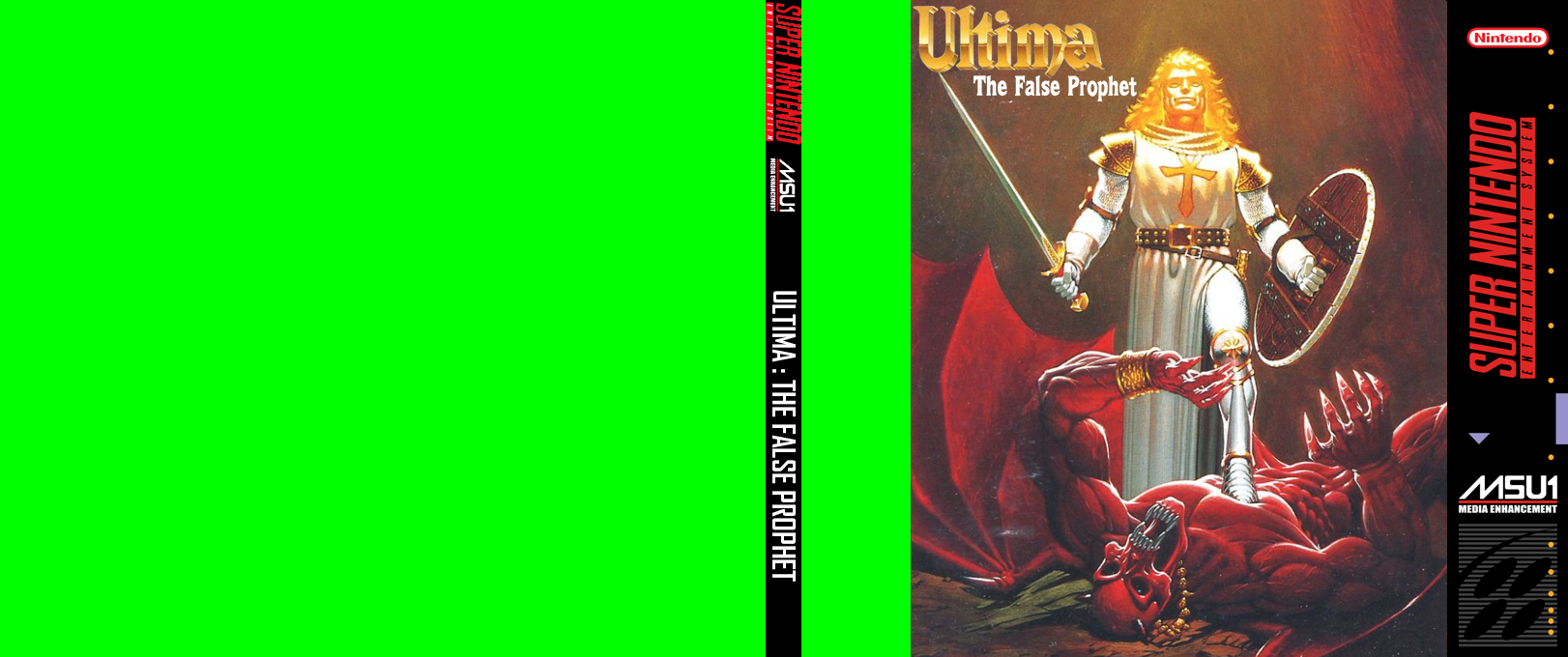 Ultima : The False Prophet — box-texture (WOR)