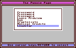The Puzzle Page #070 — ss (WOR)
