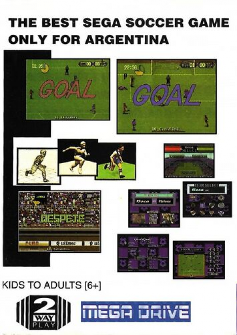 Futbol Argentino 96 — box-2D-back (WOR)