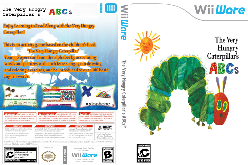 Very Hungry Caterpillar's Abcs, The — box-texture (US)