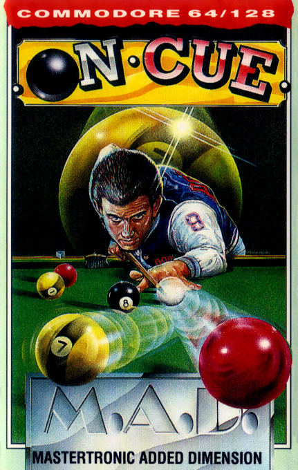 On Cue box art
