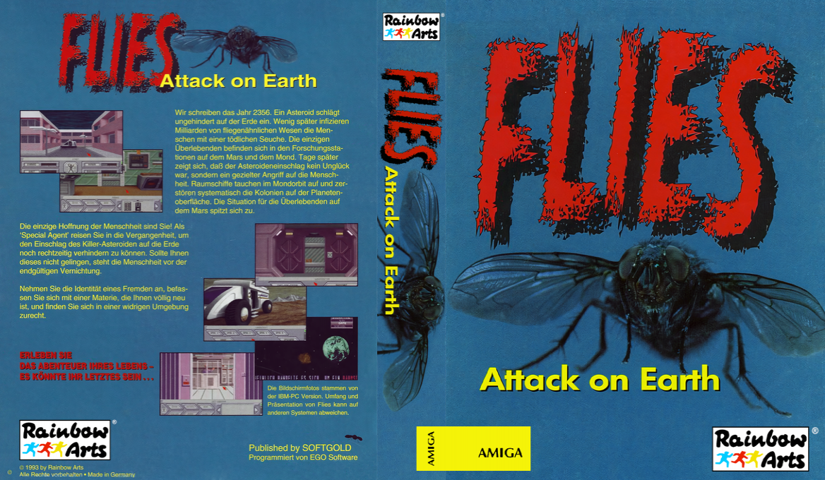 Flies - Attack on Earth — box-texture (EU)