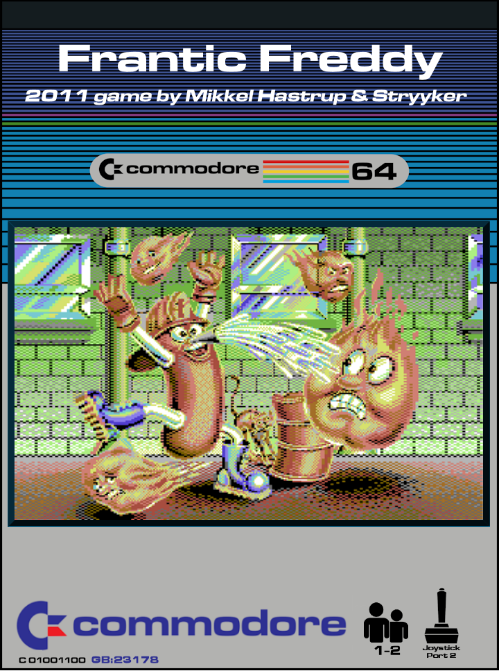 Frantic Freddy box art