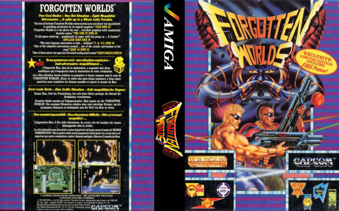 Forgotten Worlds — box-texture (EU)