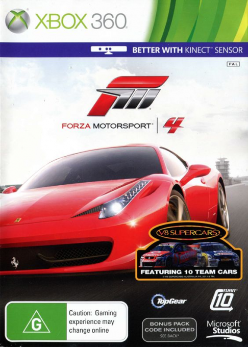 Forza Motorsport 4 — box-2D (AU)