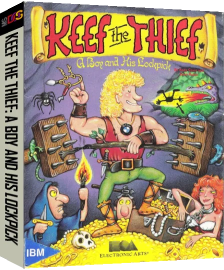 Keef the Thief - A Boy and His Lockpick — box-3D (US)