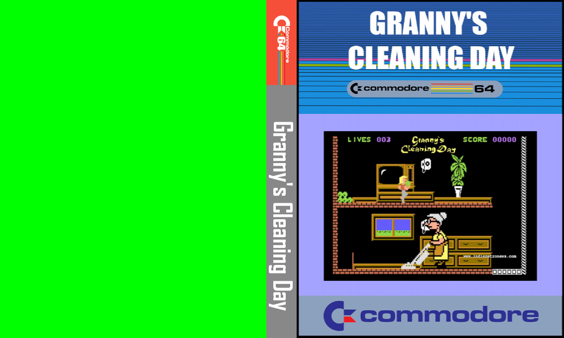 Granny's Cleaning Day — box-texture (WOR)