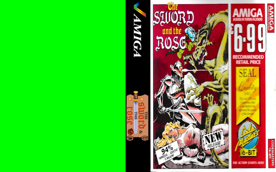 Sword and the Rose, The — box-texture (EU)