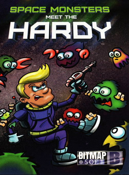 Space Monsters meet The Hardy box art