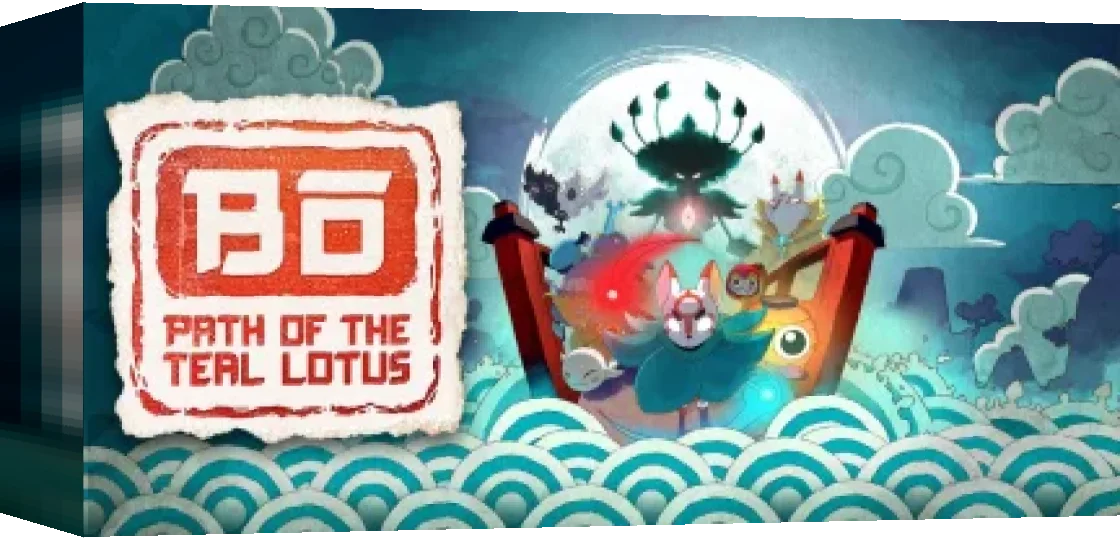 Bõ Path Of The Teal Lotus — box-3D (WOR)