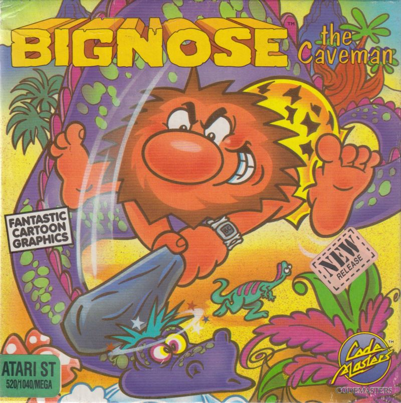 Big Nose - The Caveman box art
