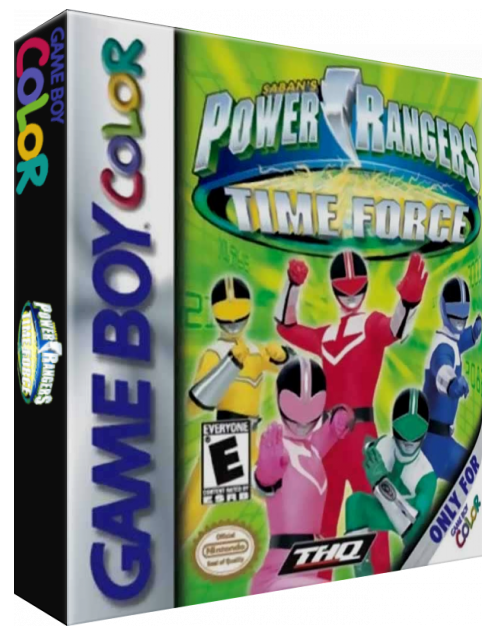 Power Rangers : Time Force — box-3D (US)